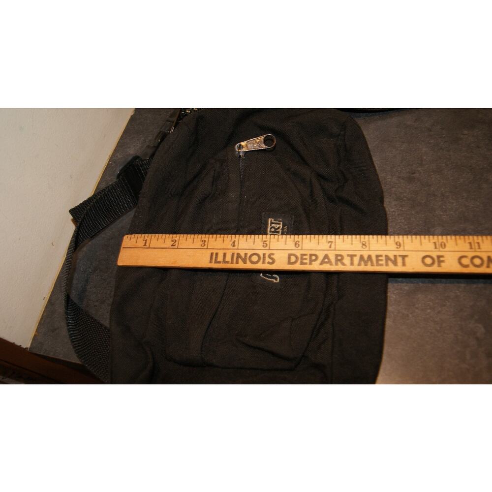 JanSport Black Waist Belt Bag Fanny Pack Made in USA Vintage 90s Hiking - Picture 8 of 8